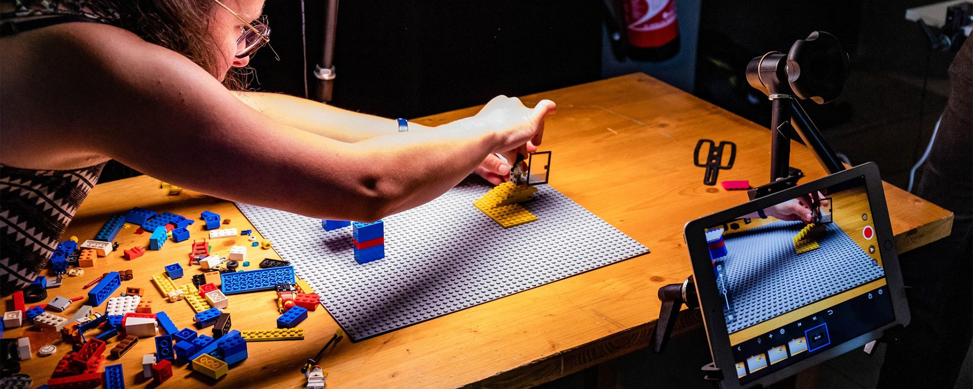 Atelier Lego animé