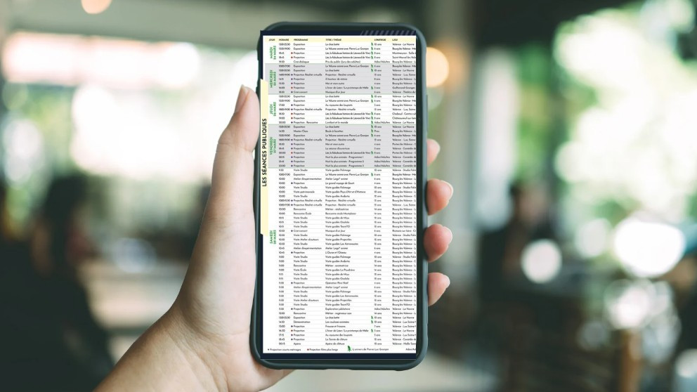  La grille des séances 2026