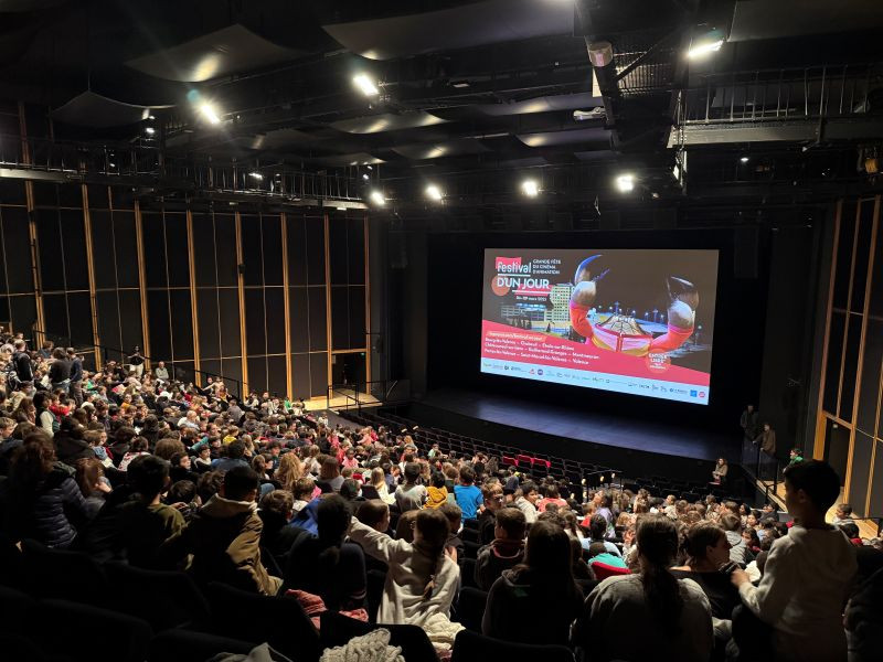Séance scolaire du festival d'un Jour 2025